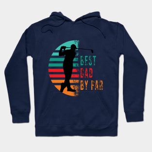 best dad by par for golf lovers Hoodie